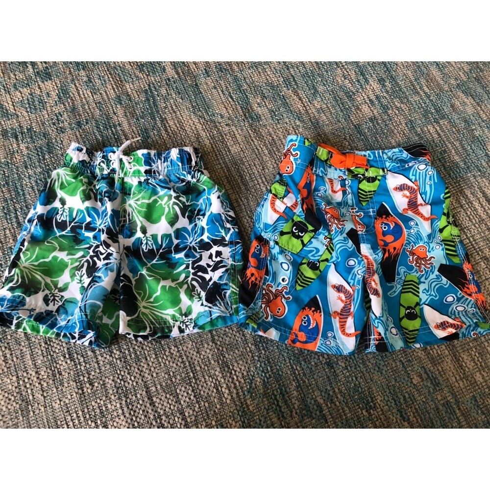 Lot boys 18m 18 months swim bathing suits bottoms